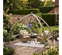 Edecks Zen Wooden Timber Garden Patio Pergola (W 3480mm X H 2350mm)