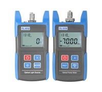 EDEDE Fiber Power Meter, Set Optical Power Meter TL510-70 + 10dBm & Optical Light Source TL512 FTTH Optical Multimeter Fiber Equipment Tools(OLS OPM 1Pair)