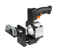 EDEDE Palm Router Trimmer, 2-In-1 Slotting Adjustable Wood Trimming Machine Holder Eletric Trimmer Holder Bracket for 65mm Trimming Machine Router Tool(A)