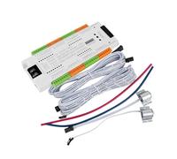 EDEDE Stair Lighting Controller, Stair Light Controller Kit Stairway Lighting 32 Channels For Stairs Flexible Strip Automatic DC 12V 24V LED Motion Sensor for Indoor Under Stair Lighting