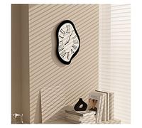 EDEDE Wall Clock, Roman Numeral Clock Melting Distorted Wall Clocks Surrealist Salvador Dali Style Wall Watch Decoration Gift Home Garden Decor