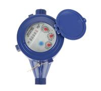 EDEDE Water Flow Meter, G5AB Water Meter Water Flow Meter 15mm 1/2 Inch Cold Water Meter Compatible With Garden & Home Use Wet Table Measuring Tool for Water, Diesel & Other Liquids