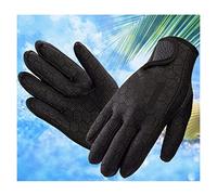 EDEDE Wetsuit Gloves, 1 Pair Diving Gloves Warm Gloves Diving Equipment For Swimming Dive Black Pink for Scuba Diving, Snorkeling, Surfing, Paddling(Black 1pair,Small)