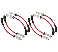 Edelbrock 22716 Ultra Spark 50 Plug Wire Set w/Metal Sleeves 50 ohms Of Resistance Per Foot High Performance Ultra Spark 50 Plug Wire Set, Black