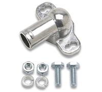 EDELBROCK Silver Mechanical Fuel Pump, Aluminium, 12.065cm x 22.555in, 1pc, Replacement Kit for Crankcase Ventilation Hose Connection