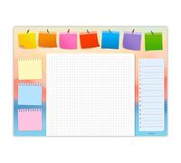 Edelkern DIN A2 Desk Pad "Beautiful Moments" Made of Paper | Ideal as a Notepad, Organiser, Weekly Planner & Daily Planner | Perfect for Your Daily To Do List