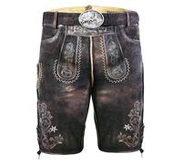 Edelnice Trachtenmode High Quality Short Traditional Leather Trousers Made of Goatskin Various Models Size 44-66