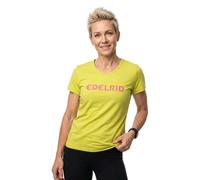 Edelrid Corporate Short Sleeve T-shirt Yellow M Woman
