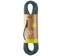 EDELRID Skimmer Eco Dry 7,1mm, 50 M - Mixte - Black / Grey - size only size- model 2023 only size