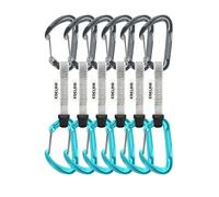 Edelrid Pure Wire Set 6-Pack - Express Set Slate / Icemint 10 cm