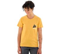 Edelrid Highball V Short Sleeve T-shirt Yellow L Woman