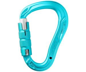 Edelrid HMS Bullet Triple RFID Climbing Carabiner - Icemint