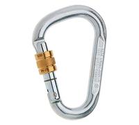 Edelrid HMS Screw Steel Carabiner, Silver - 882910000060