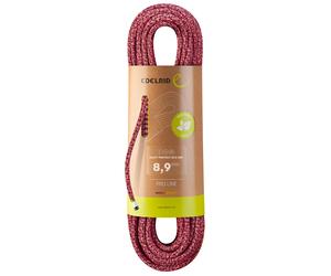 Edelrid - Mountaineering and climbing ropes - Swift Protect Eco Dry 8,9Mm Night-Fire - Size 80 m - Red Red 80 m