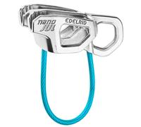 Edelrid Nano Jul Climbing Belay Device for Thin Half & Twin Ropes