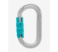 Edelrid - Oval Power 2500 Triple II - Locking carabiner grey