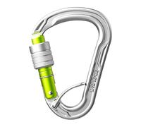 EDELRID Unisex - Adult HMS Strike Screw FG Carabiner, Silver, One Size