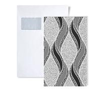 EDEM 1 Sample Piece S-1025-16 Versailles Graphic Ornament Wallpaper | Sample in DIN A4 Size
