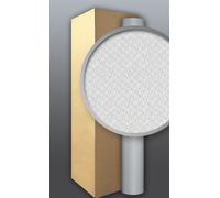 EDEM 80390BR60 Non-woven paintable textured wallpaper XXL white 5 rolls 132.50 s