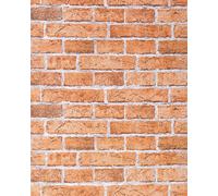 EDEM Rustic Brick Wallpaper Wall 583-23 Decorative Vintage Mural Stone Look Vinyl Orange-Brown
