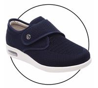 Edema Shoes for Swollen Feet Women Extra Wide Fit Trainers Women's Shoes Orthopedic Shoes for Men Soft Shoes for Swollen Feet Ladies Walking Shoes Women Shoes (Color : Blue, Size : 7 UK)