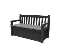 Eden 265L Storage Bench - Dark Grey