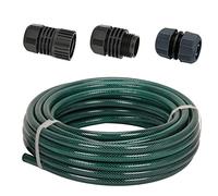 Eden 94051 Rubber Garden Hose 1/2 in. x 50 ft, DIY Hose Set