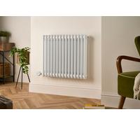 Eden Arcadia 600W Electric Column Radiator In White With Smart Wifi Control, 600 X 660mm