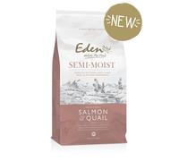 Eden 60/40 Semi-Moist Salmon and Quail Medium Kibble Dog Food - 2kg