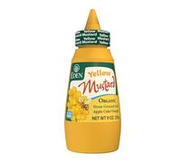 Eden Foods 100% Organic Yellow Mustard, Squeeze Bottle 266 ml