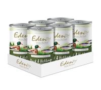 Eden Gourmet Duck & Herring Wet Food 6x400g. Naturally Complete Premium Wet Dog Food for Adult & Senior Dogs. Formulated with highly digestible protein, prebiotics for digestive health.