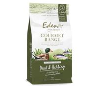 Eden Gourmet Kibble. Naturally Complete Premium Dry Dog Food for Puppies, Adult & Senior Dogs-Duck and Herring. Formulated with highly digestible protein and collagen. (10kg, Duck & Herring)
