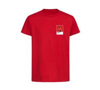 Eden Hazard Belgium Icon Frame Kids T-Shirt - Red / 12-13 years