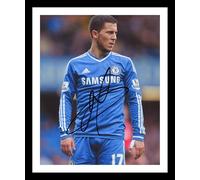 Eden Hazard - Chelsea Autographed Signed & Framed Photo Display