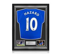 Eden Hazard Signed Chelsea 2000 Football Shirt. Superior Frame