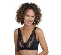 Eden House Ladies Cotton Lace Front Fastening Magic Bra | Easy-Care, Soft & Delicate, Practical & Elegant