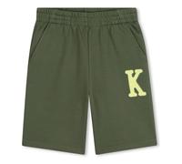 Eden Jungle K fleece Bermuda shorts Khaki