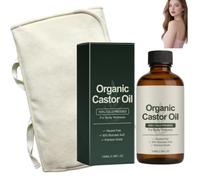 Eden Labs Castor Oil Detox Kit, Nourishing Non Greasy Moisturising