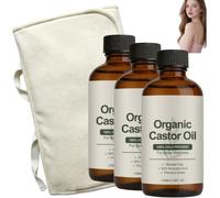 Eden Labs Castor Oil Detox Kit, Nourishing Non Greasy Moisturising