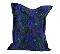 Eden Learning Spaces Calm Sensory Water-Resistant Galaxy Print Floor Cushion Bean Bag