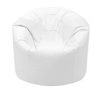 Eden Learning Spaces Calm Sensory Water-Resistant UV Sensory White Classic Bean Bag