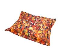 Eden Learning Spaces Children's Bean Bag Floor Cushion, 125 x 100 cm, Large Kids Learning and Education BeanBag Floor Cushion, Filled Sensory Bean Bags for Boys Girls, Learn About Nature Autumn Leaves