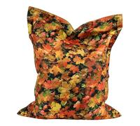 Eden Learning Spaces Explore Nature Autumn Leaves Print Water-Resistant Giant Floor Cushion Bean Bag for Nursery Educational Environments