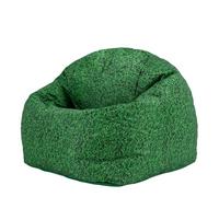 Eden Learning Spaces Explore Nature Grass Print Water-Resistant Classic Bean Bag for Nursery Educational Environments