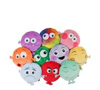 Eden Learning Spaces Thrive Sensory Monster Emotion Cushions, Pack of 10
