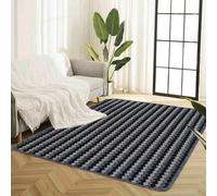 Rugs by Desire Eden Washable door mat Kitchen mat - Floor mat Door Dirt Trapper - Non Slip Door mats indoor - Anthracite, 120x180 cm