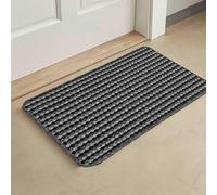 Eden Non Slip Washable Dirt Trapper Indoor Doormat - Kitchen Mats - Floor Mats - Anthracite 40X60 Cm
