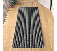 Eden Non Slip Washable Dirt Trapper Indoor Doormat - Kitchen Mats - Floor Mats - Anthracite 57X200 Cm