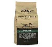 Eden Original Cuisine Working Dog 15kg Medium Kibble. Naturally Complete Premium Dry Dog Food for Working Dogs - Chicken, Salmon, Herring, Duck and White Fish. Aids in weight management for dogs.