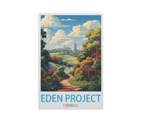 Eden Project Cornwall，Jigsaws Puzzles 1000 Pieces Classic Jigsaws Educational Games Toys，Best Gift for Adults and Kids（75x50cm）-L33